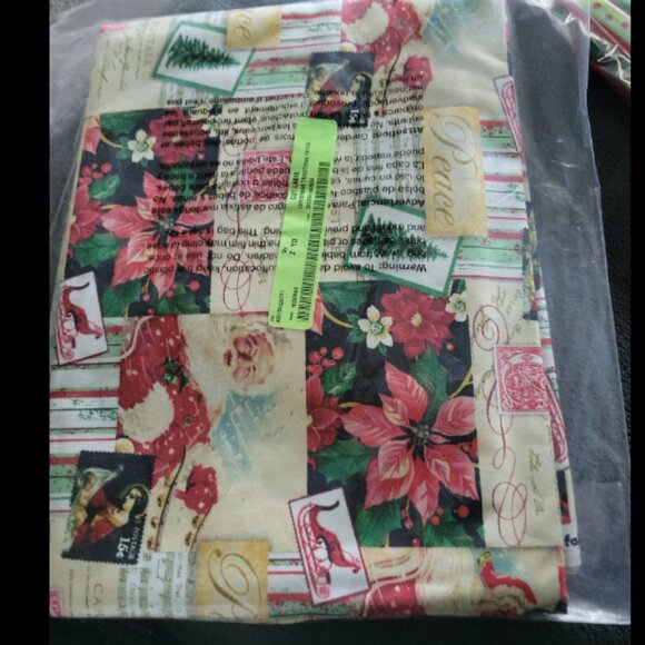 Other - 2 yards. Christmas traditions patch fabric